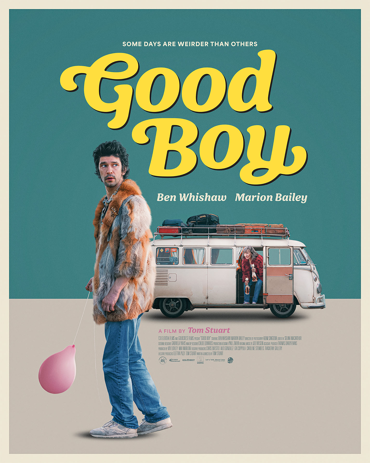 Poster for Good Boy starring Ben Whishaw and Marion Bailey