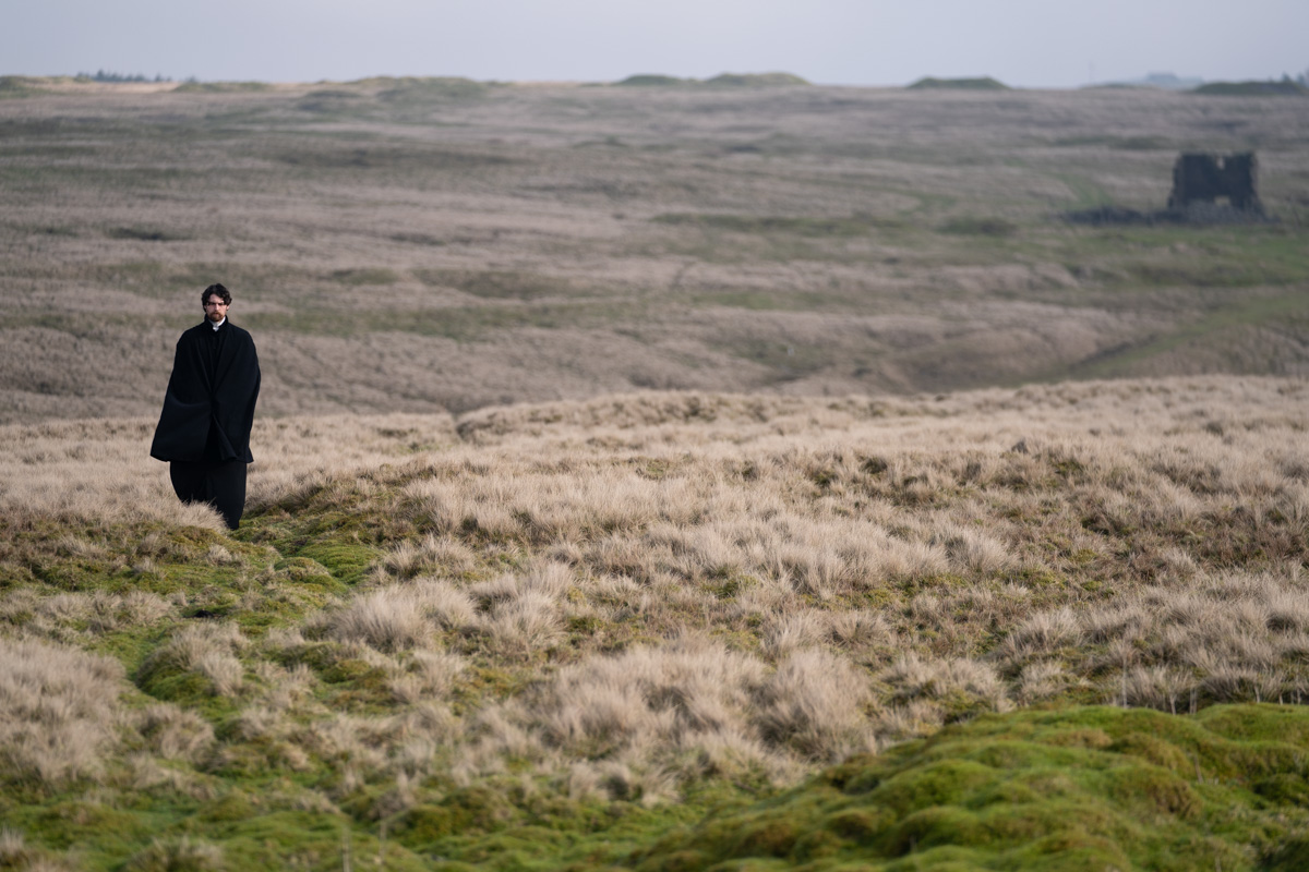 Unit stills photography: Priest walks through the Yorkshire dales reflecting on his faith